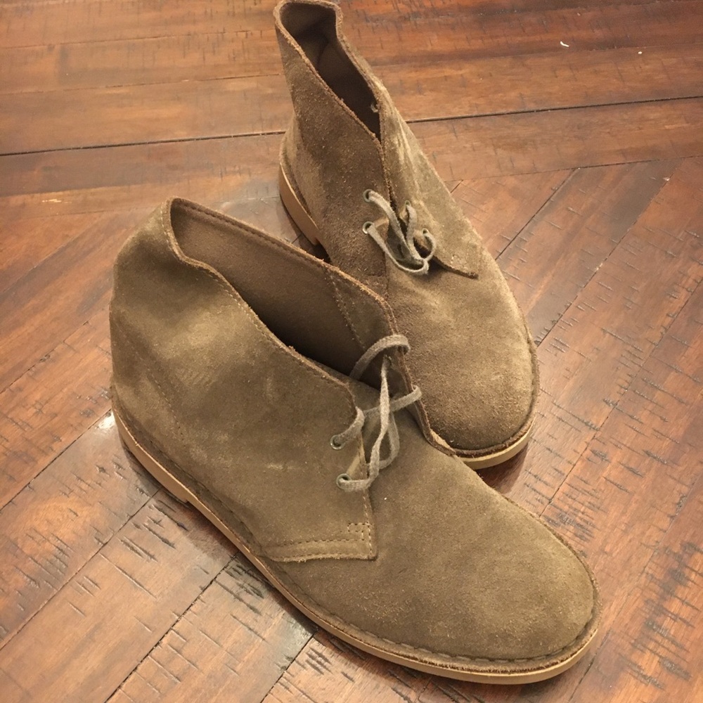 Clarks men’s suede boot